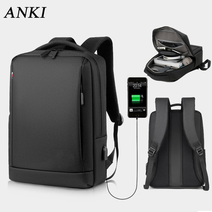 Men Backpack USB Charging
