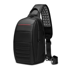 Load image into Gallery viewer, OZUKO Multifunction USB Charging Chest Pack Shoulder Bag