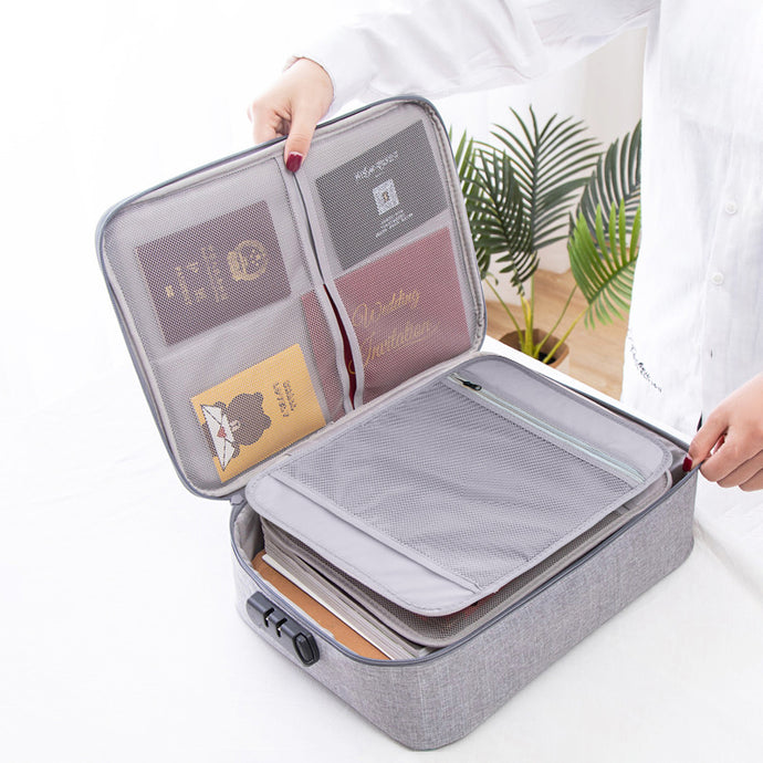 Big Capacity Document Organizer Insert Handbag