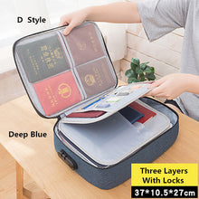 Load image into Gallery viewer, Big Capacity Document Organizer Insert Handbag
