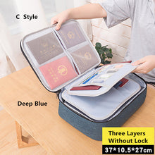 Load image into Gallery viewer, Big Capacity Document Organizer Insert Handbag