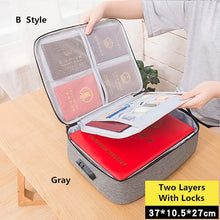 Load image into Gallery viewer, Big Capacity Document Organizer Insert Handbag