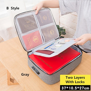 Big Capacity Document Organizer Insert Handbag