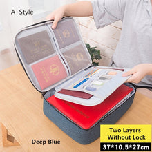 Load image into Gallery viewer, Big Capacity Document Organizer Insert Handbag