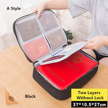 Load image into Gallery viewer, Big Capacity Document Organizer Insert Handbag
